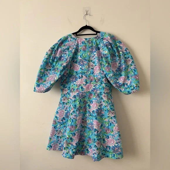Reclaimed Vintage Denim Floral Dress - Picture 2 of 7